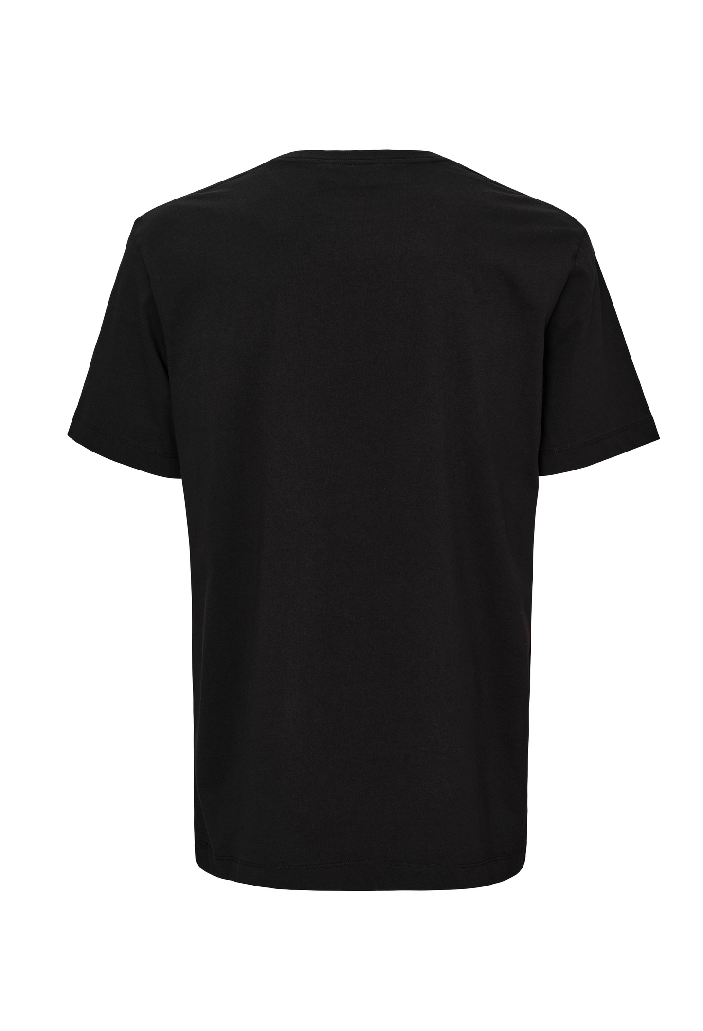 Matte Print T-Shirt - Black